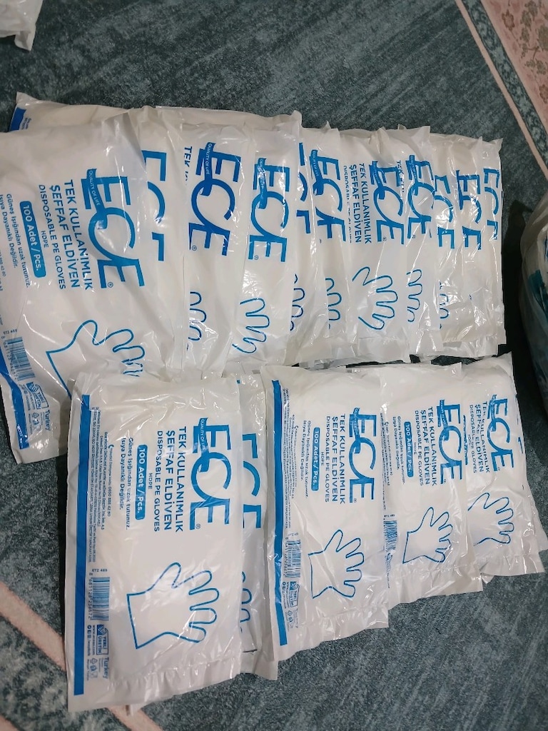şefaf ECE HIŞIR ELDİVEN TeK KULANIM 10 kli var - 6