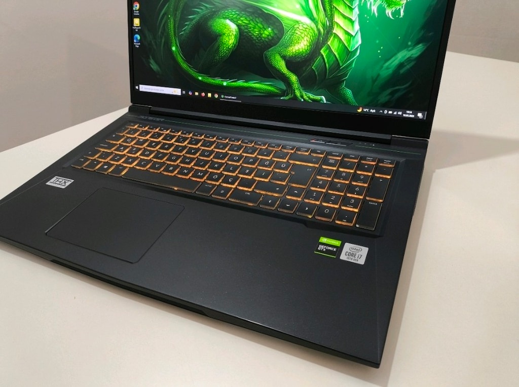 i7 10. Nesil Monster G@ming 17.3 dev ekranlı oyun canavarı laptop - 4