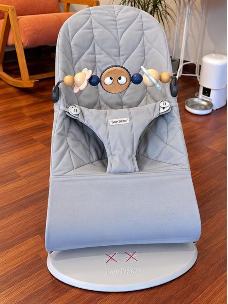 Babybjörn Bliss Ana Kucağı- oyuncaklı ve çanta hediyeli/Woven grey - 5