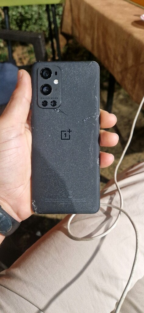 oneplus 9 pro çift sim kayıtlı ekran kapak kırık - 2