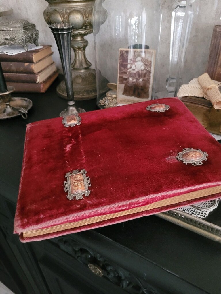 Antika fotoğraf albümler - 9