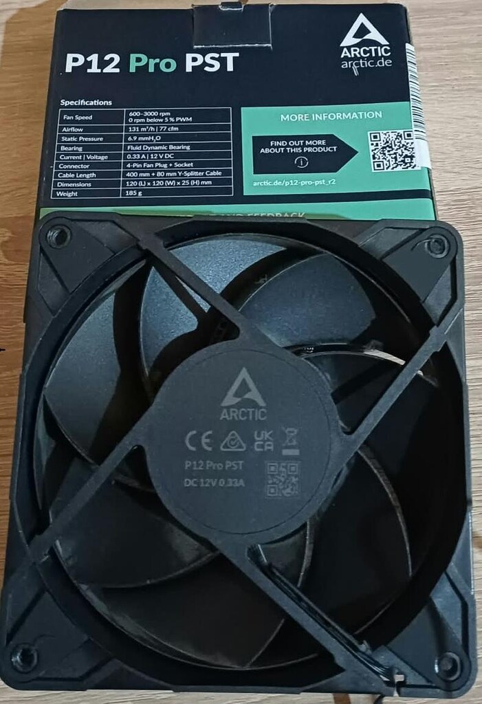 Arctic P12 Pro PST 12 cm Kasa Fanı - 3