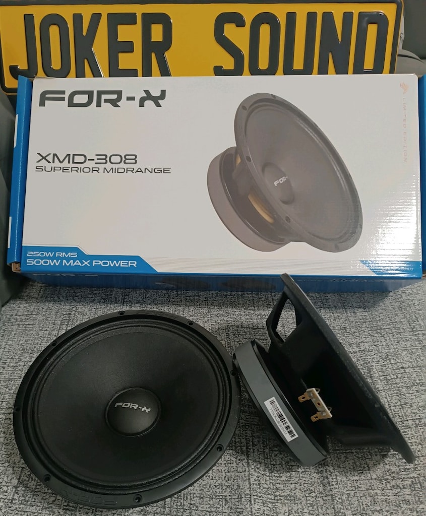 FORX XMD 308 250 RMS 500 W ÜST SERİ SİFİR KAPALI KUTU - 4