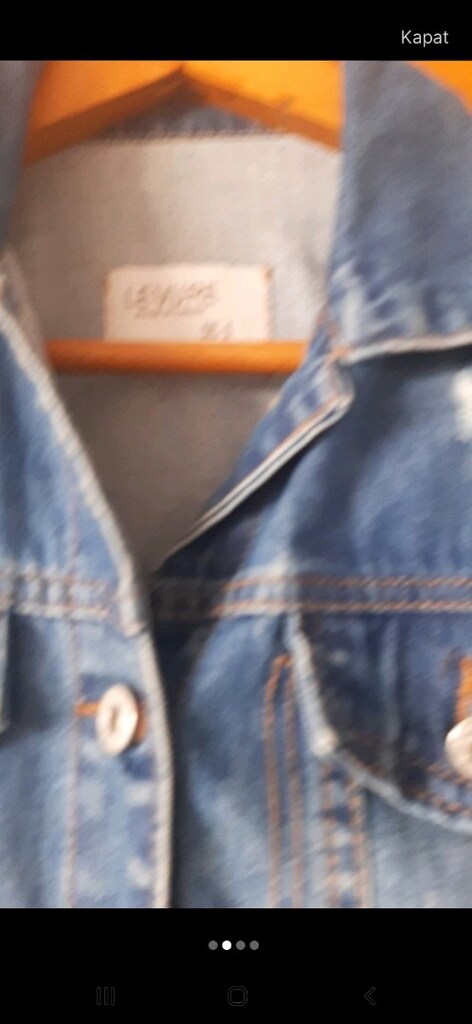 Salaş kadın denim ceket - 3