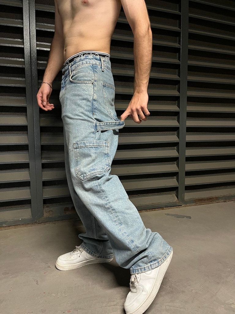 2Y STUDIOS marka Baggy pantolon - 8