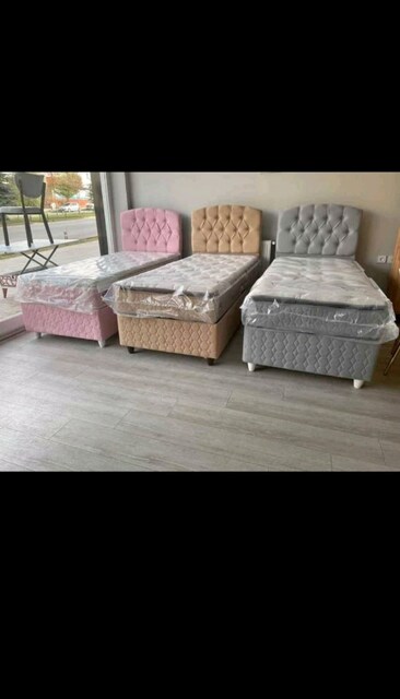 RUBİNO BAZA BAŞLIK PEDLİ YATAK CAN MOBİLYADA ŞÜKRÜPAŞA MAHALL