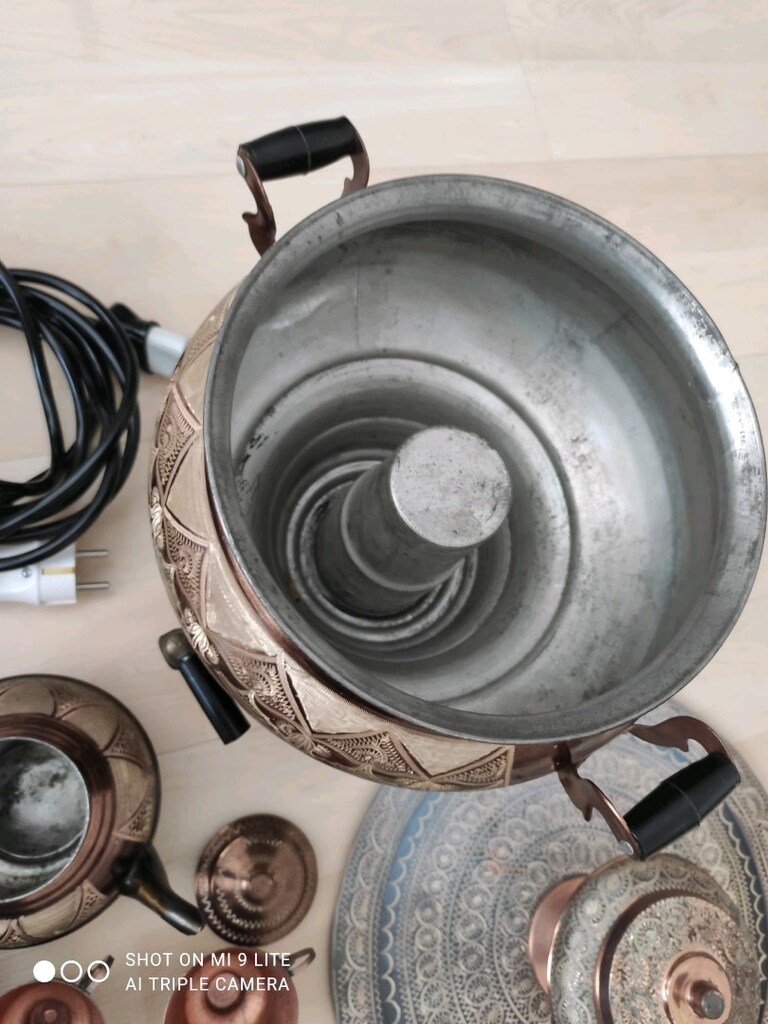 Semaver bakır takım sıfır - 4