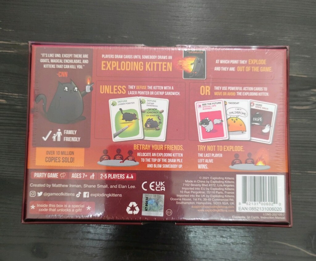 Exploding Kittens Kart Oyunu- Orijinal Sürüm - 9