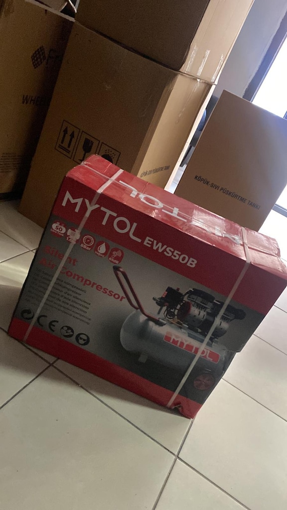 Mytol EWS50B 8 Bar 1.5 Hp 50 lt Sessiz Kompresör - 2
