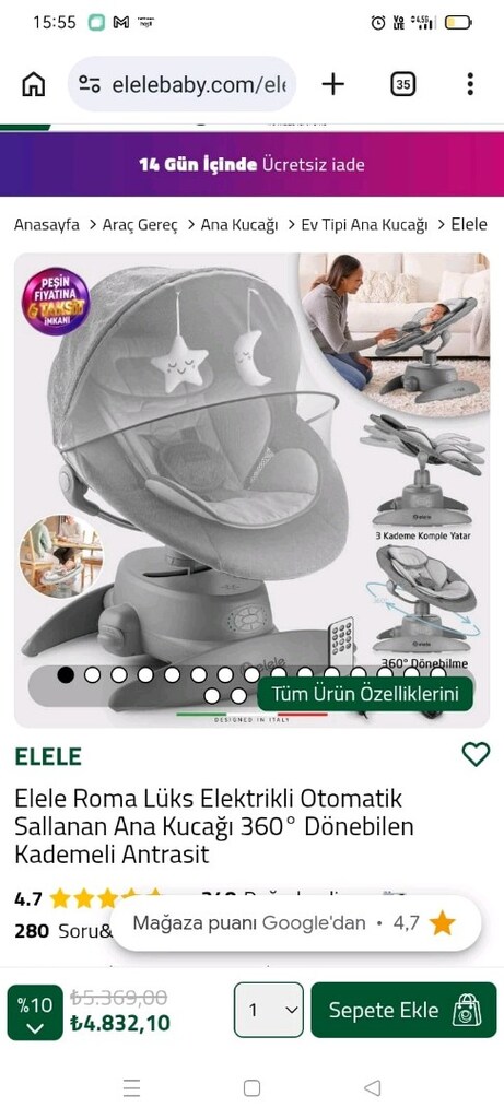 Elele bebek paketi