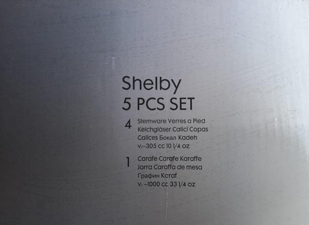 Paşabahçe Shelby 5 Parça Dip Habbeli Tasarım Bardak Seti - 7