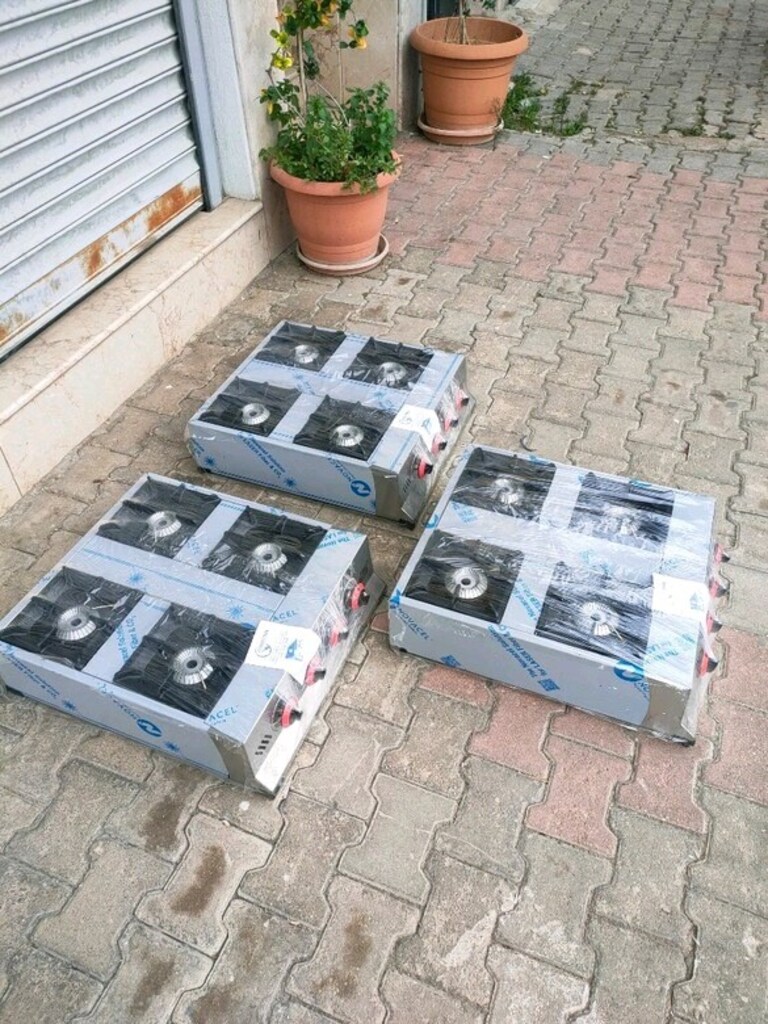 dörtlü set üstü ocak 4'lü tezgah üstü ocak tüplü doğalgazlı sanayi tip - 11