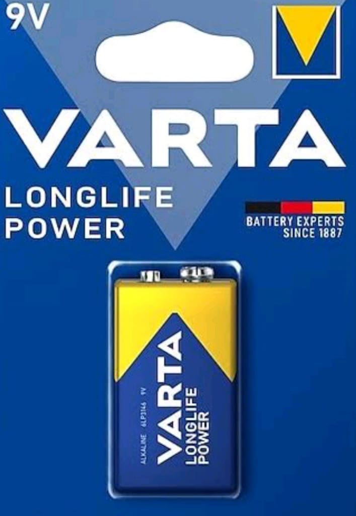 varta endüstriyel alkalin pro (AA VE AAA) varta longlife power (9v) - 2