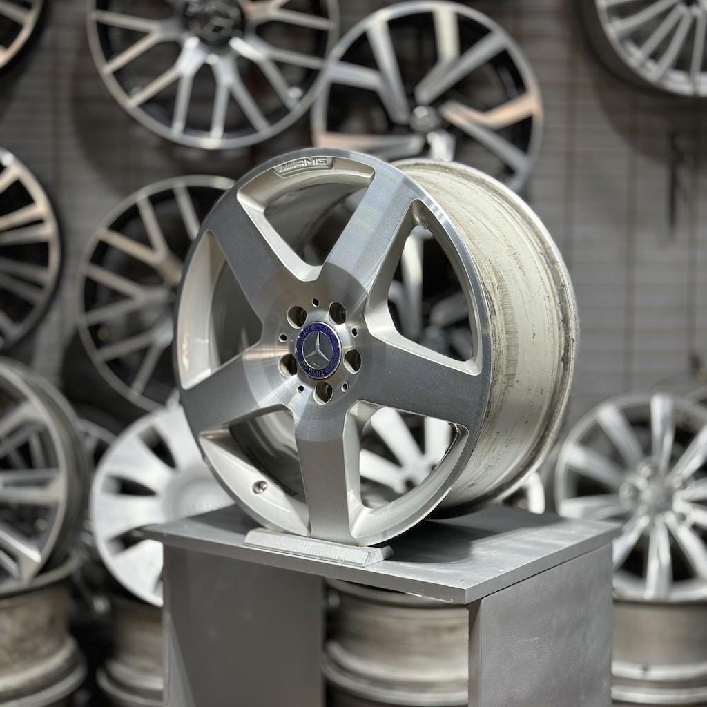 19 inç 5x112 Mercedes W166 ML Clas Orj. Ekipman Jant Takımı 2.El - 3