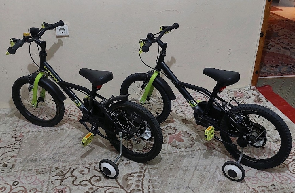 2 ADET 16 JANT DECATHLON BTWIN ÇOCUK BISIKLETI - 5