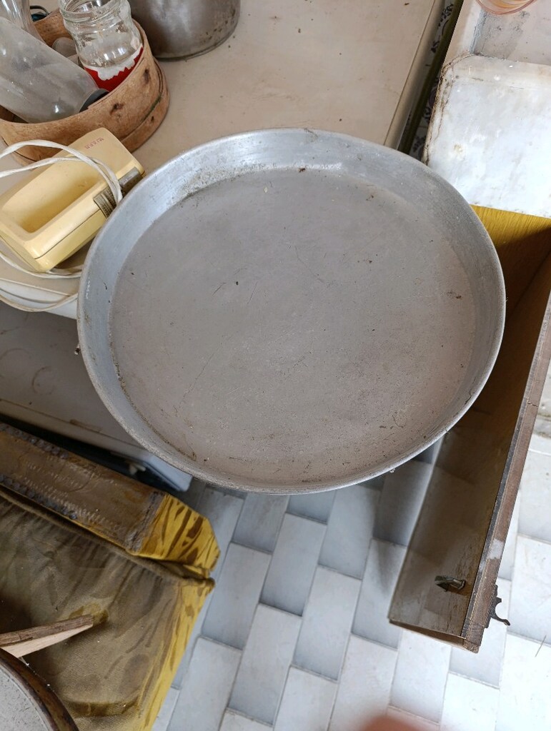 3 adet vintage tepsi - 4