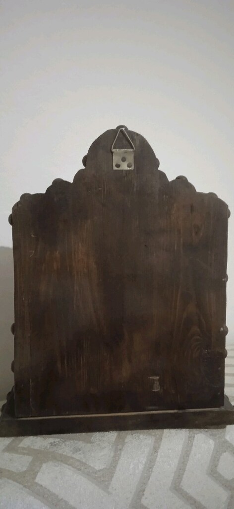 26x32 CM BAKIR RÖLYEFLİ METAL PERÇİNLİ ELYAPIMI KUR'ANI KERİM ASKILIĞI - 4