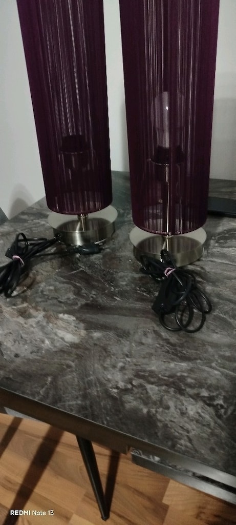 Kalıtelı yepyenı ıkı abajur - 4