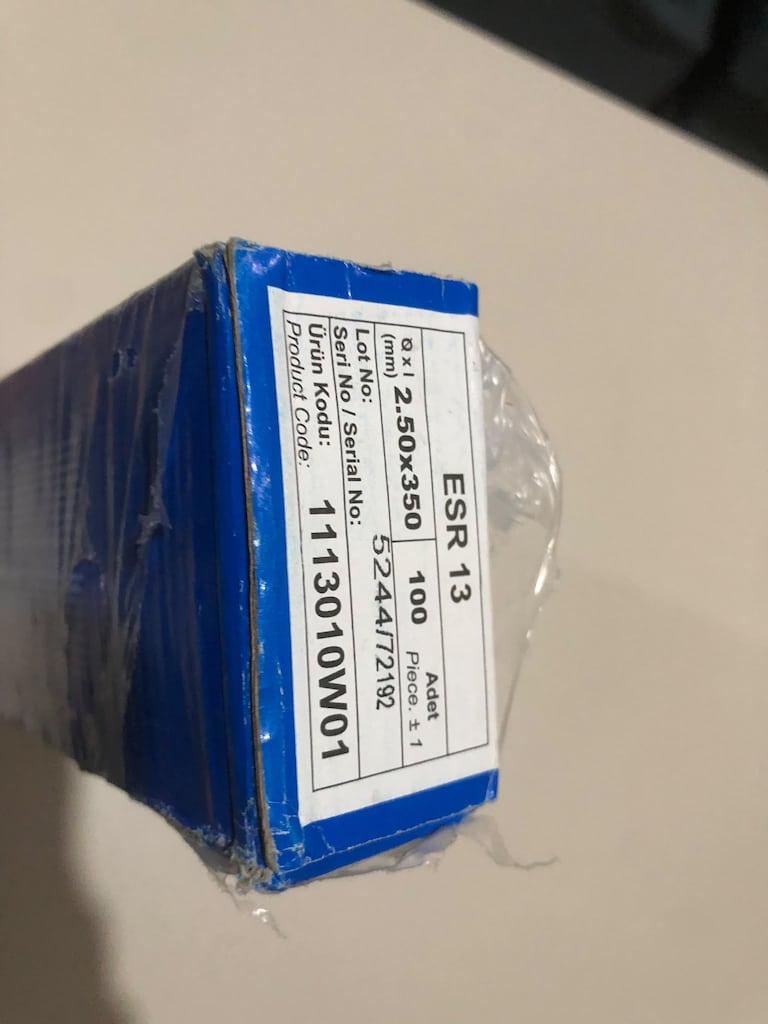 Magmaweld ESR 13 2.50x350 mm rutil kaynak elektrodu - 3