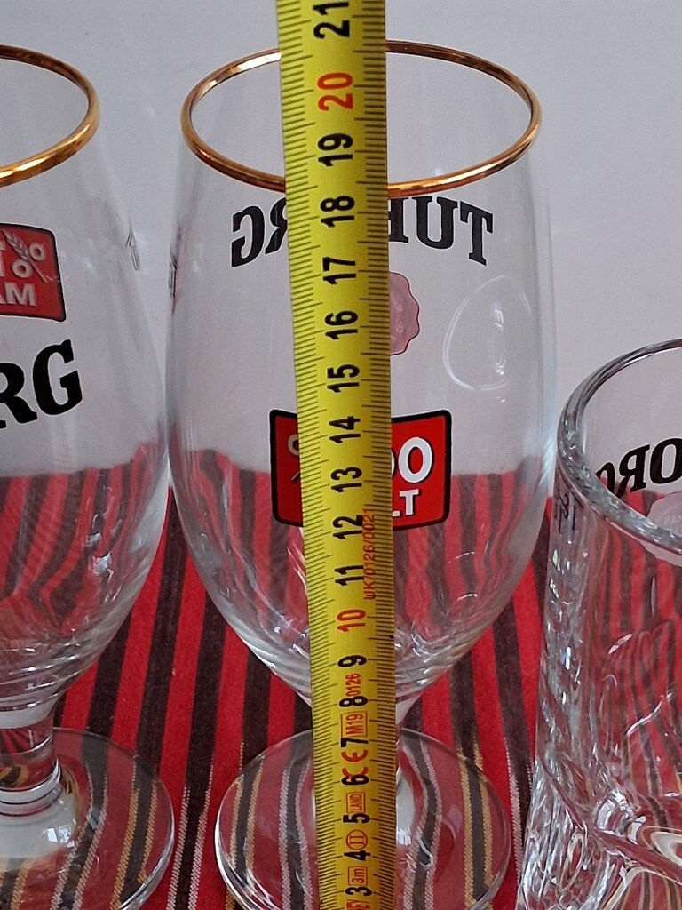 çeşitli bira bardakları - 4