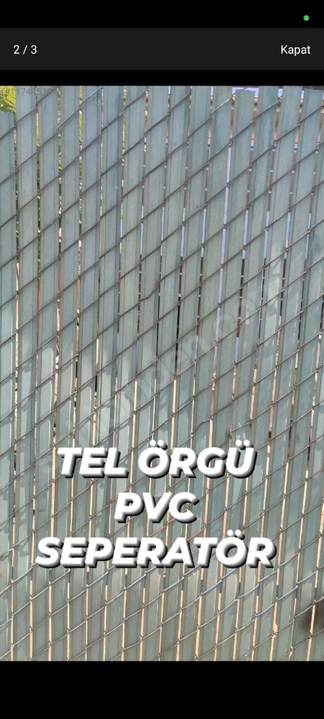 TEL ÖRGÜ SEPERATÖR - 10