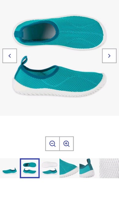 Decathlon aquashoes snk100 jr havuz ayakkabısı
