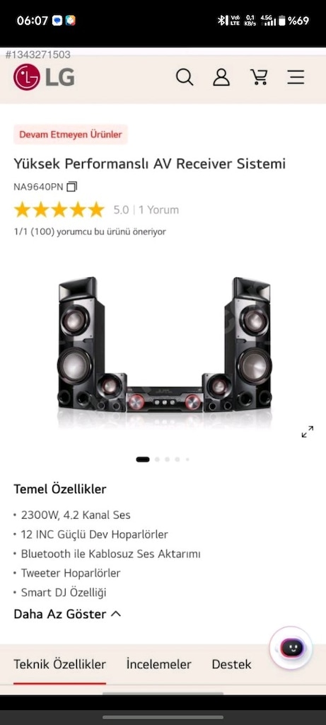 LG 2300w 4×2 performans ses sistemi - 3