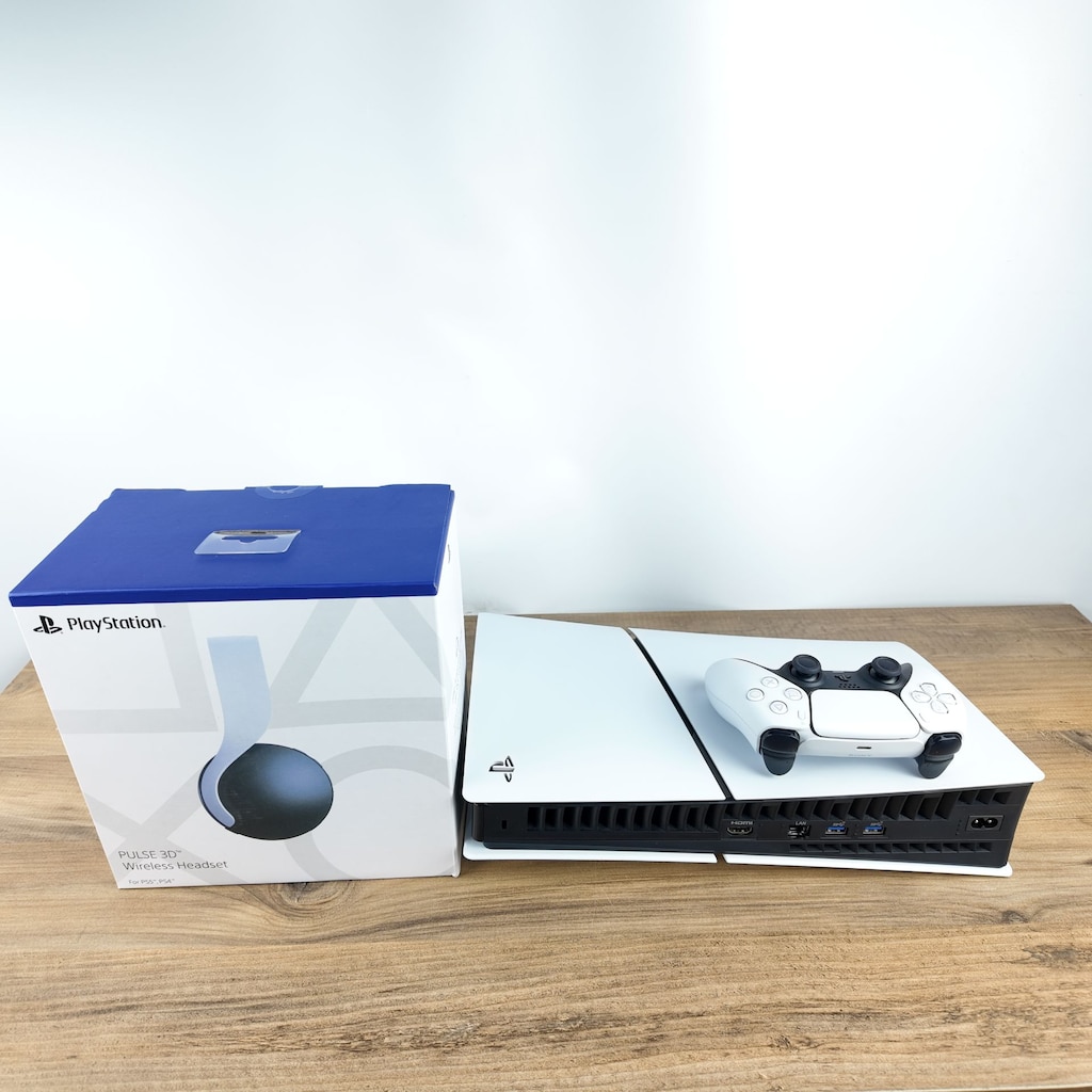 PLAYSTATION 5 SLIM DİJİTAL KASA TEK KOLLU + PULSE KULAKLIK SIFIR - 2