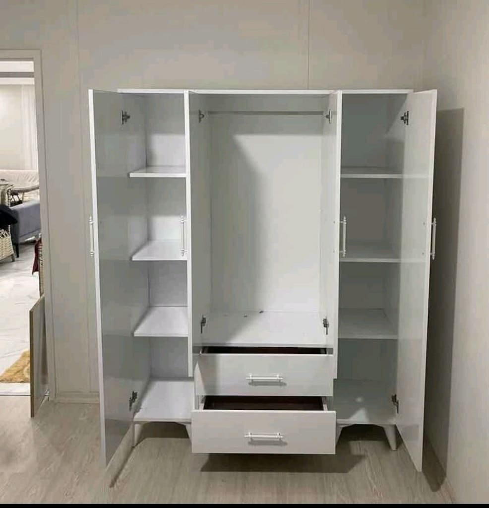 **DAHA UCUZU YOK** ÜCRETSİZ KURULUM KAPIDA ÖDEME GARDROP ELBİSE DOLABI - 2