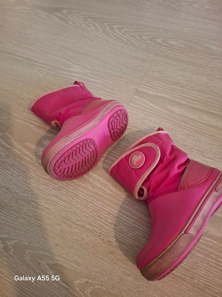 Crocs kiz cocuk cizme C6 22 23 Numara - 2