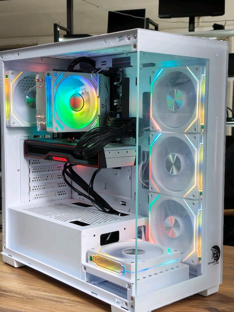 16GB RX 6800 RYZEN 5 5600G 16RAM 512GB M2SSD 750W AKVARYUM OYUNCU KASA - 3
