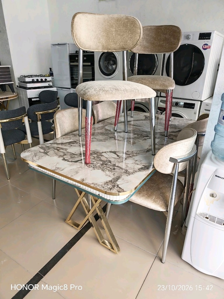 luks yemek yemek 6 sandalyeli - 3