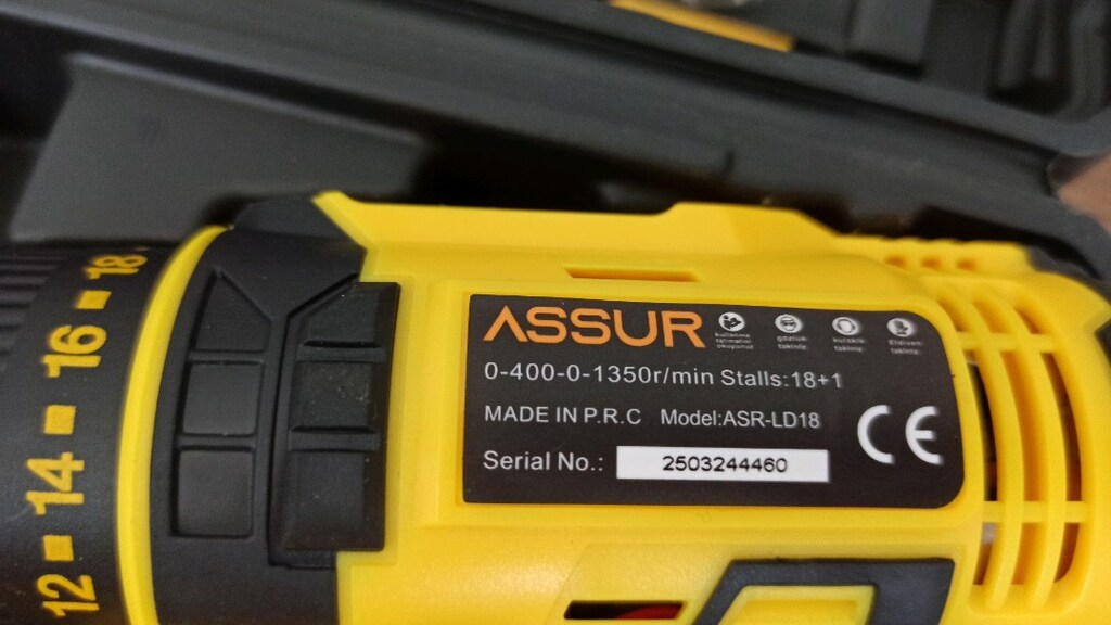 Assur Darbeli Matkap Sıfır - 5