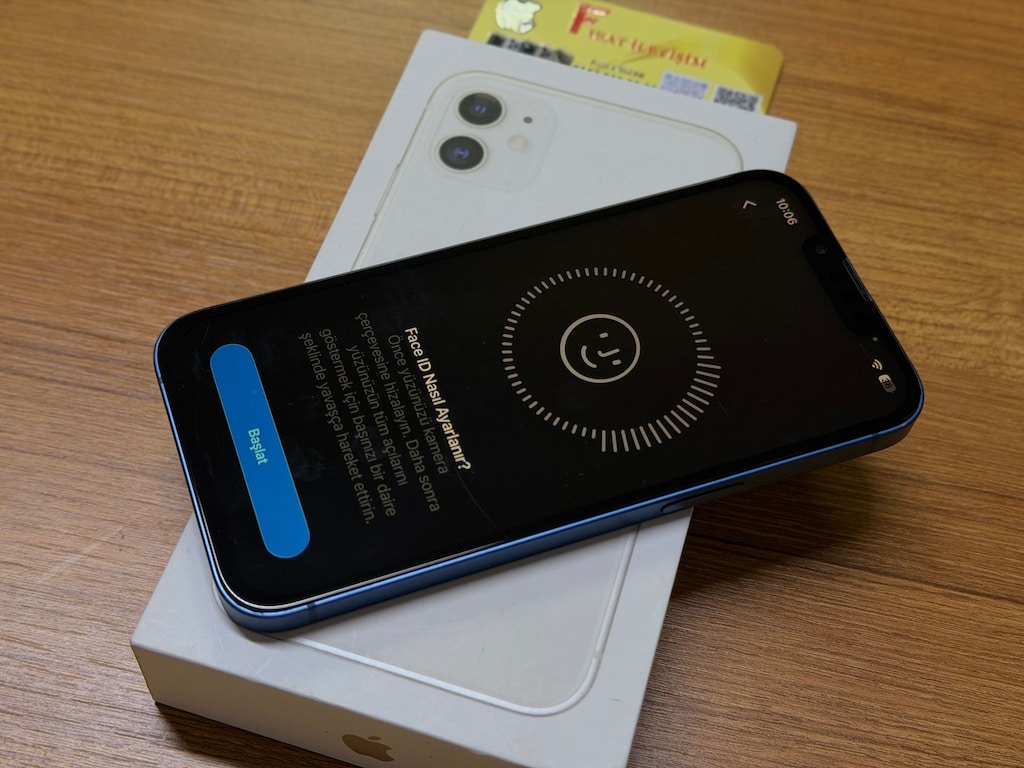 128GB APPLE İPHONE 13 MAVİ YD TEMİZ ÇİZİKSİZ EN İYİ FİYAT. - 3