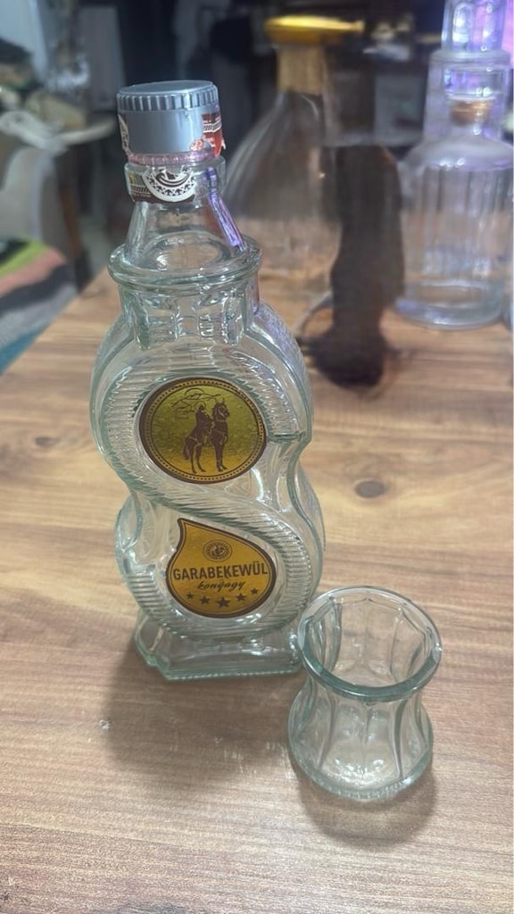 Nostaljik & Vintage Cam Şişe / Karaf Lotu (11 Parça) Koleksiyonluk - 7
