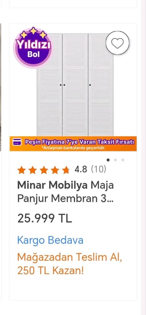 3 kapaklı 1 senelik gardrop - 4