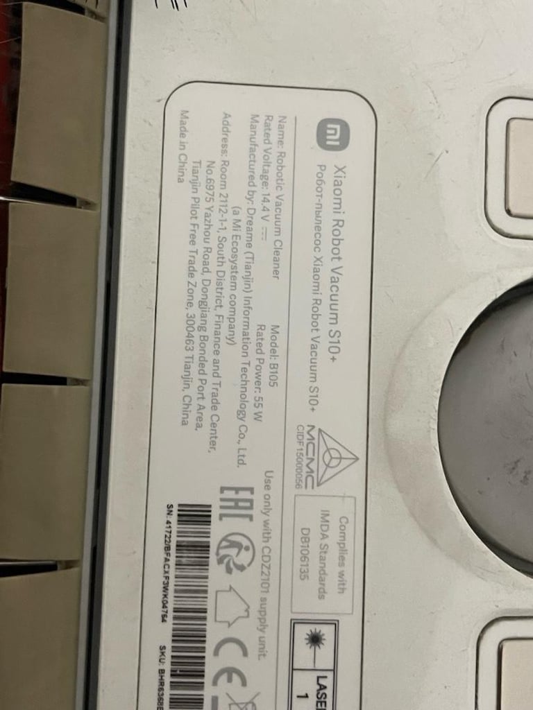 robot süpürge Xiaomi robot vacuum s10+ROBOT SÜPÜRGE BEYAZ - 4