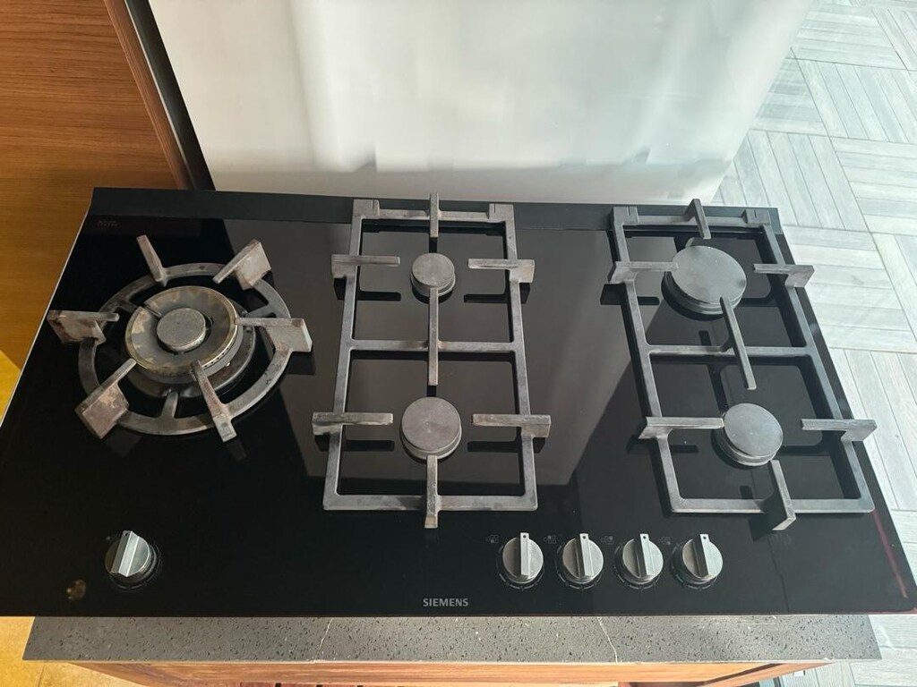 Siemens iQ700 Gazli Ocak 90 cmSeramik, Siyah - 4