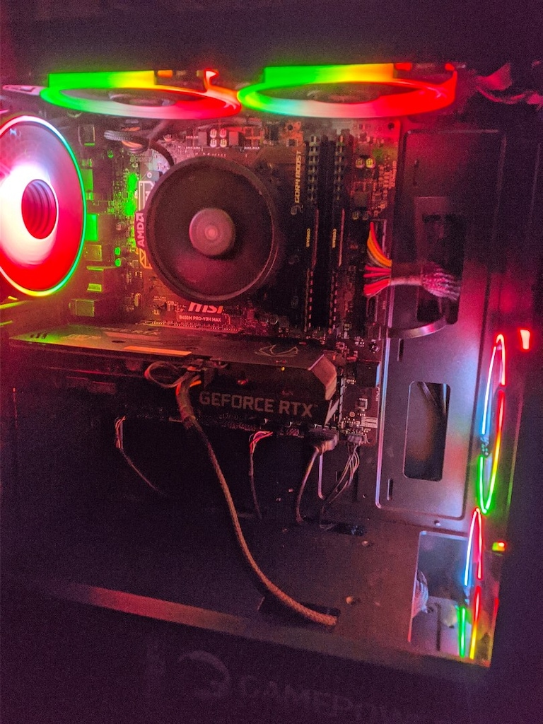 5600x - 16gb Ram - 12gb Ekran Kartı Gaming Bilgisayar Kasa - 2