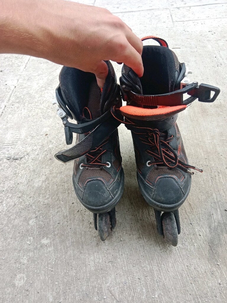 siyah çocuk paten kaykay - 5