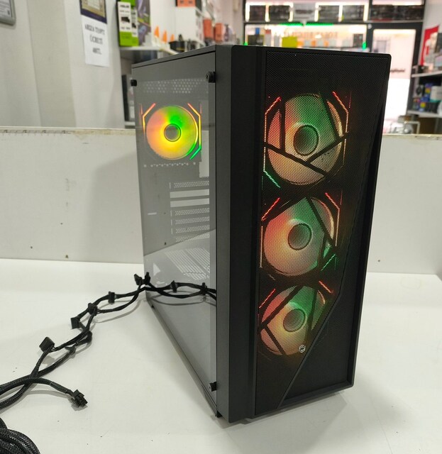 FRISBY 4X120MM RGB AYNALI FAN