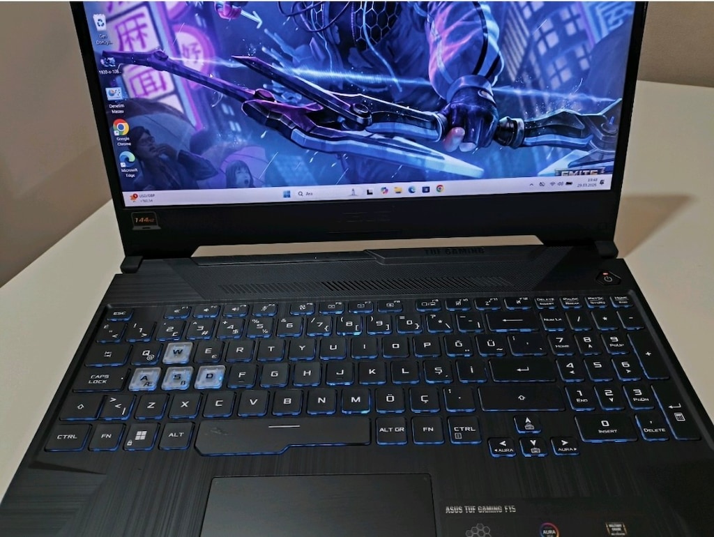 i5 10. Nesil Asus TuF G@ming 16 GB RAM tam bir oyun canavarı laptop - 5