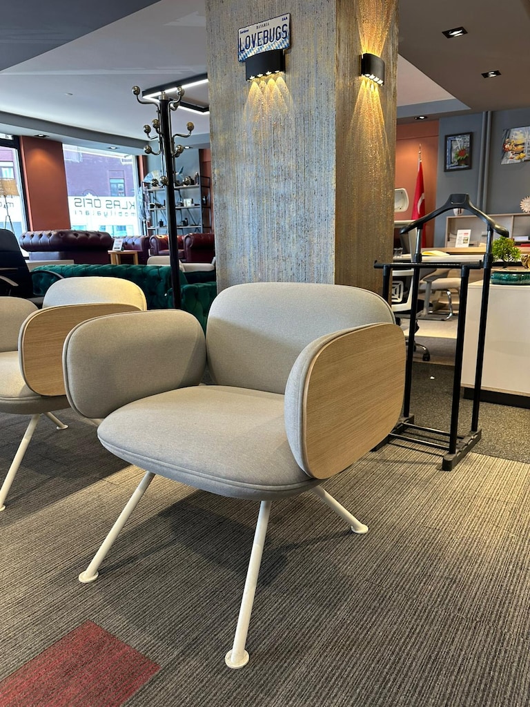 KLAS OFİS ÜSKÜDAR MARBELLA KİRAZ 2'Lİ BERJER SETİ - 5