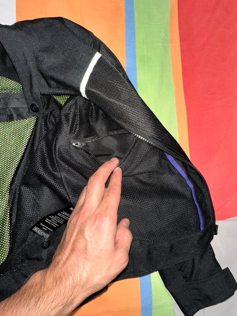 scudo yazlık fileli kadın motosiklet ceketi sıfır - 4