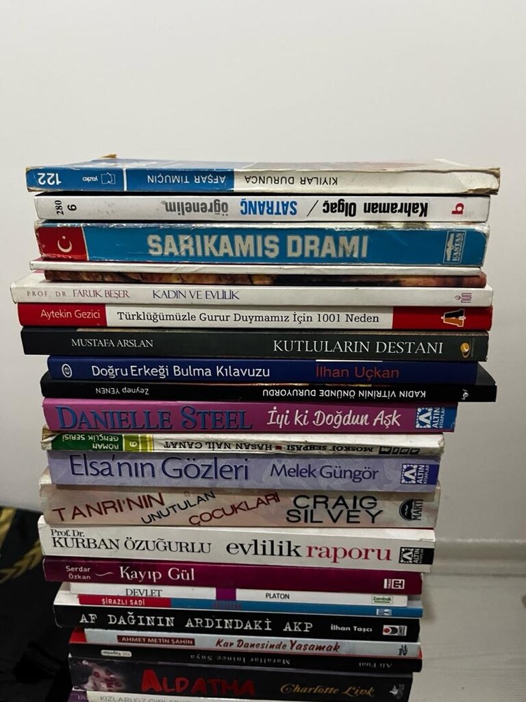34 kitap toplu satış - 2