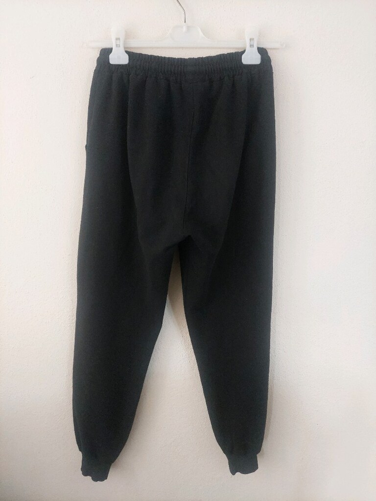 Beli lastikli ipli sweat eşofman altı - 6