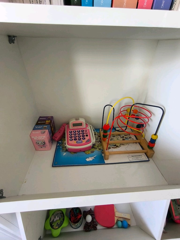 akrilik oyuncak dolabı, kitaplık - 3