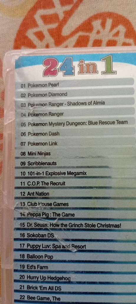 24=in=1=İÇİ POKEMON DOLU= NİNTENDO DS=FİATINI DÜŞÜRDÜM - 7