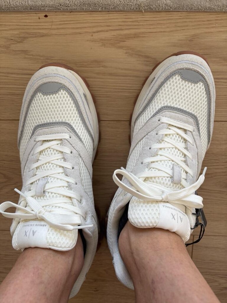 ARMANI EXCHANGE MESH SNEAKER - 13