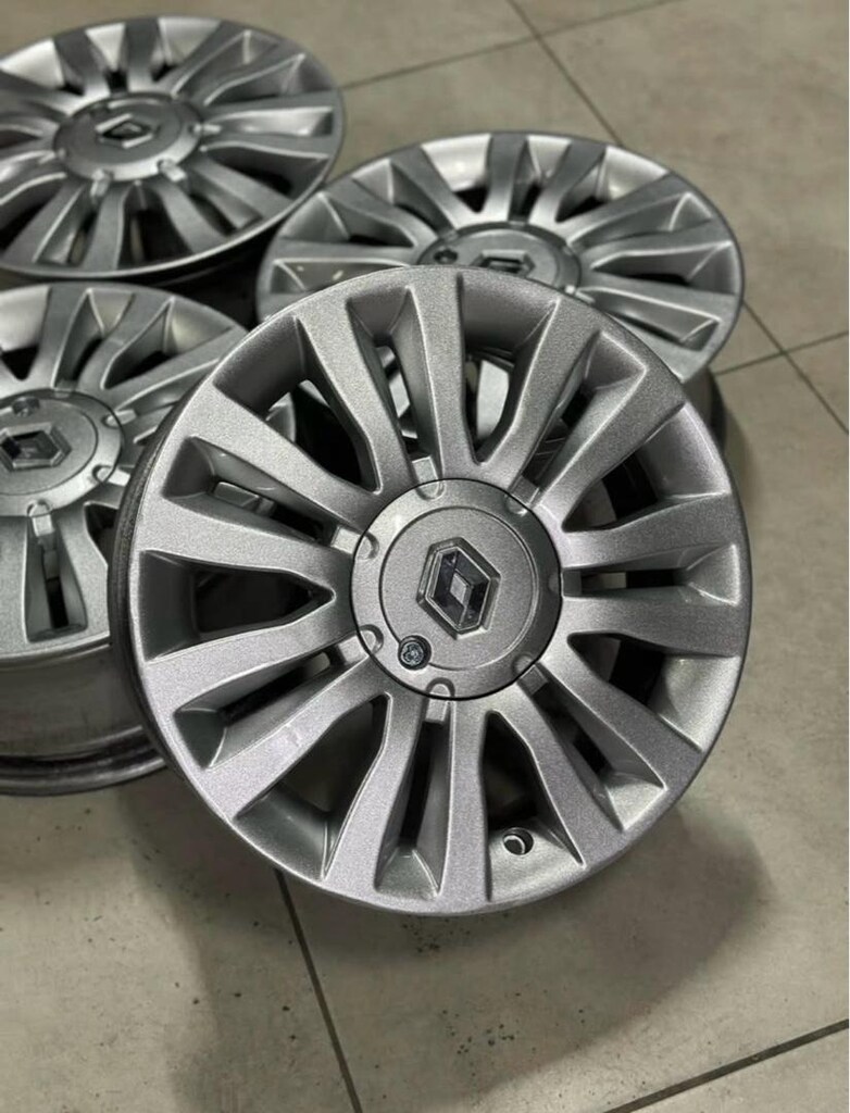 15 inç 4x100 orj clio jant takımı hatasız - 3